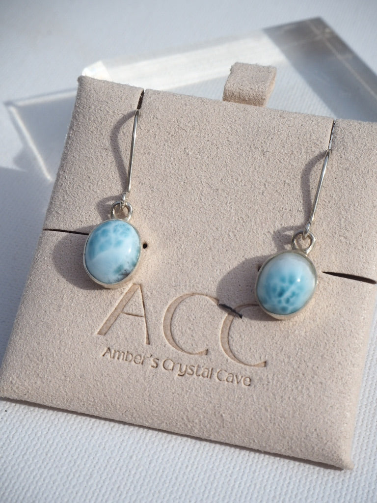 Larimar Drop Earrings