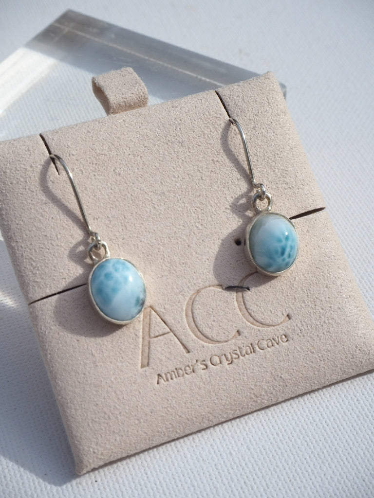 Larimar Drop Earrings