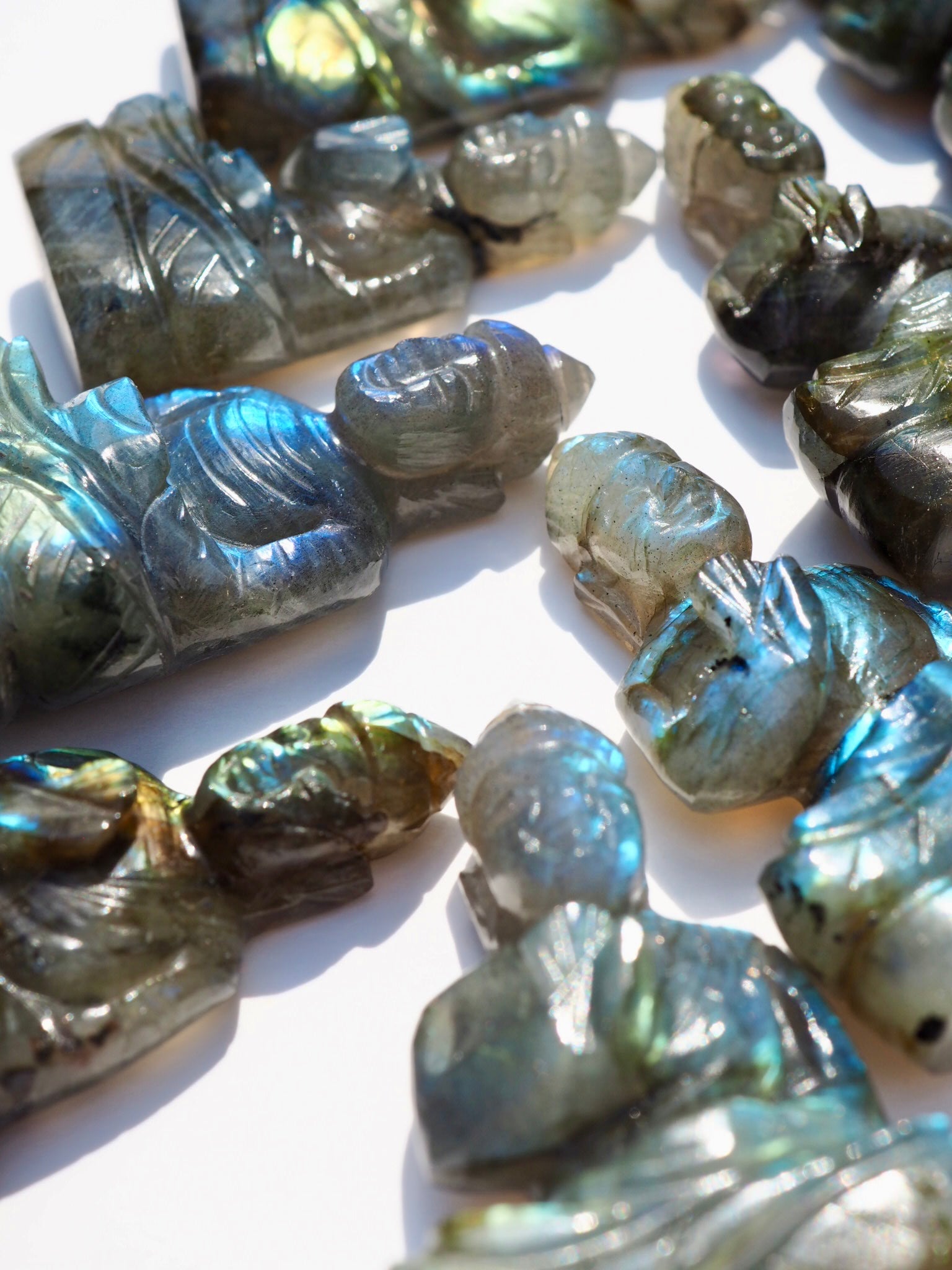 Labradorite Mini Buddah