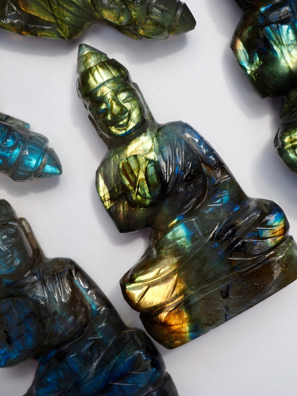 Labradorite Mini Buddah