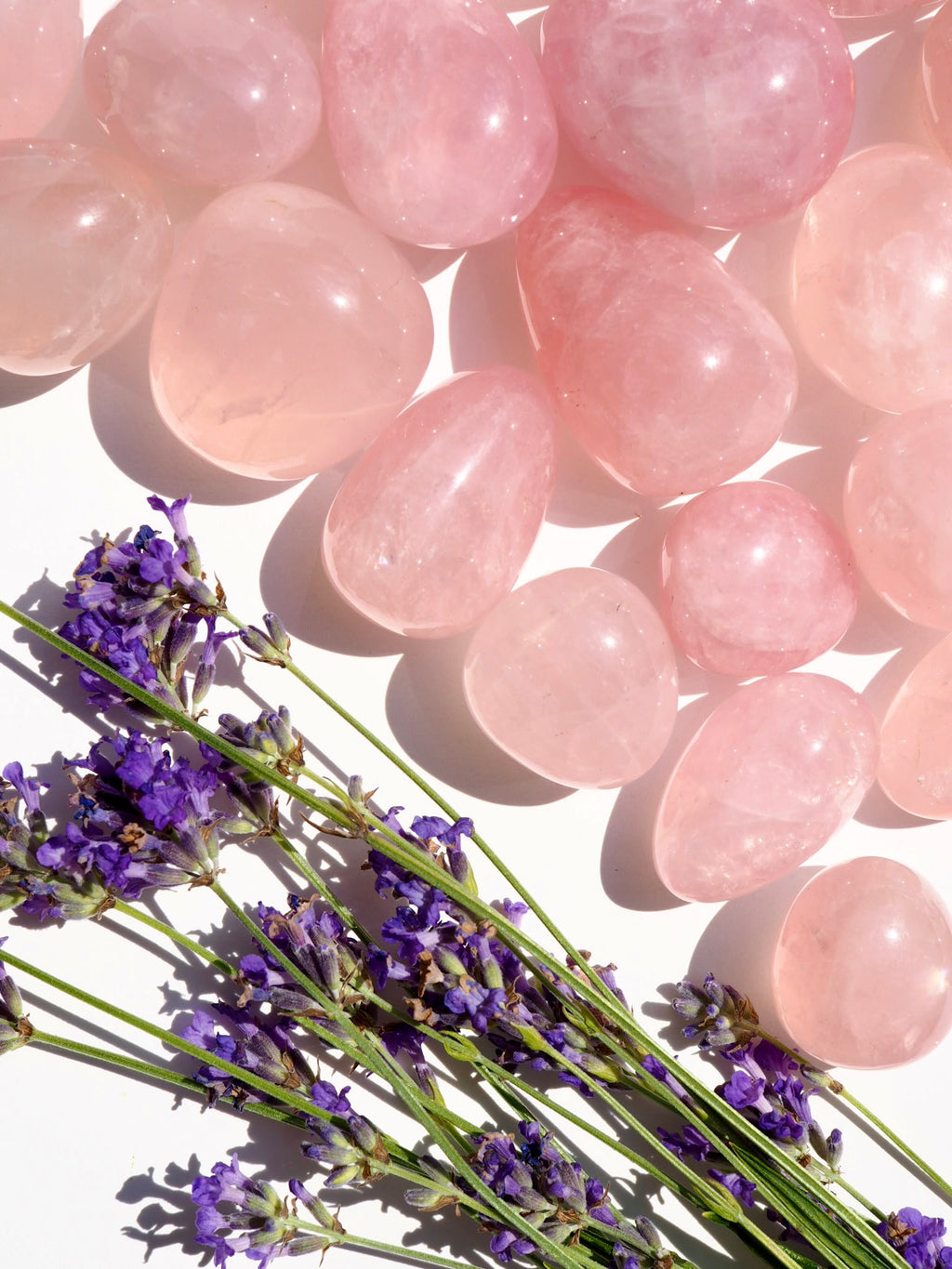 Star Rose Quartz Tumbles