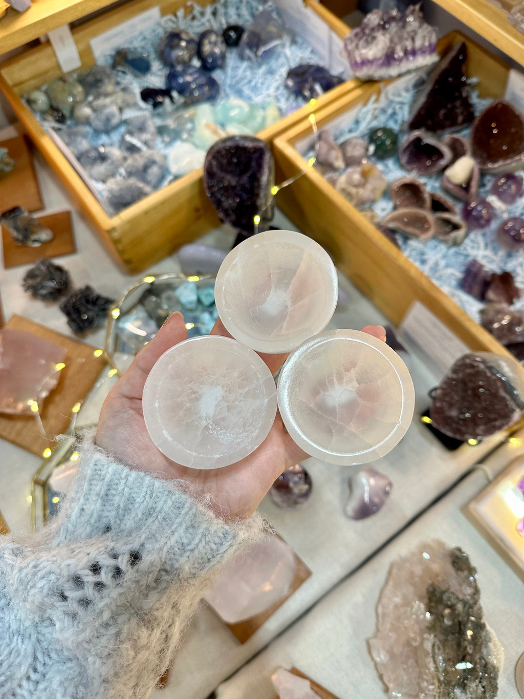 Satin Spar Mini Bowl