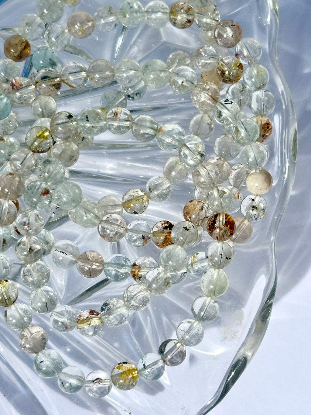 Natural Topaz Beaded Bracelet