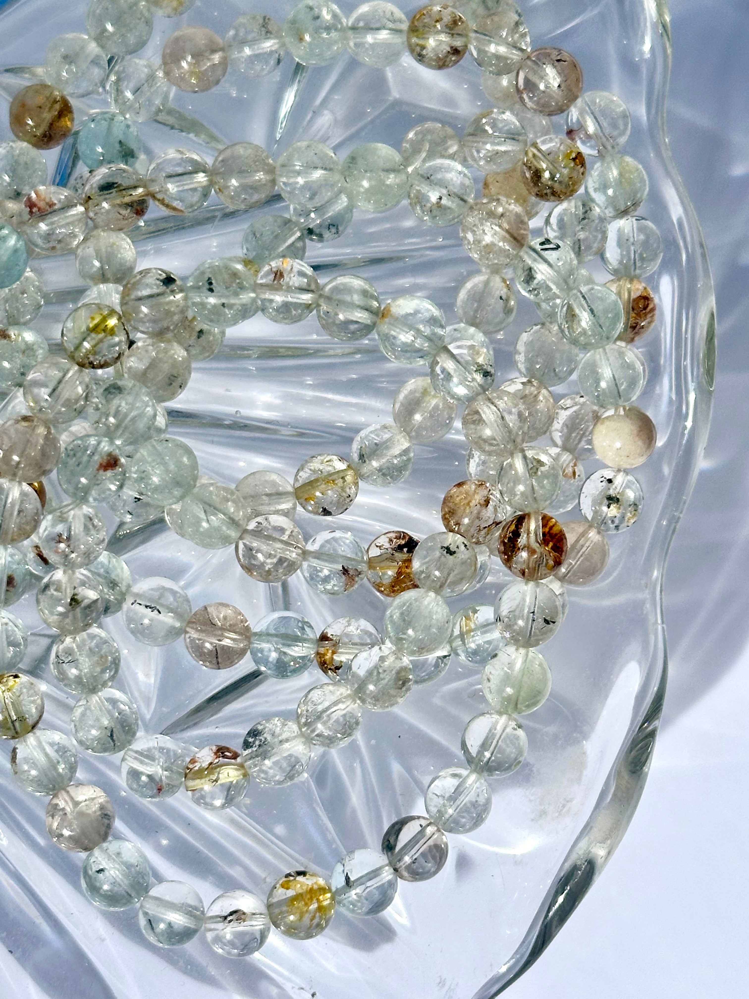 Natural Topaz Beaded Bracelet