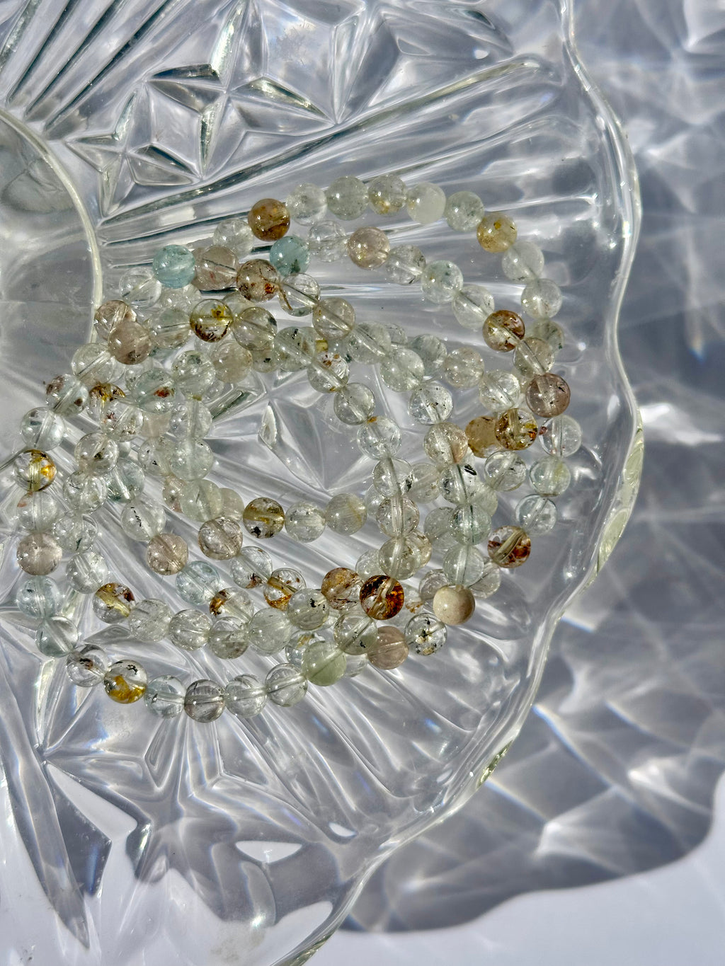 Natural Topaz Beaded Bracelet