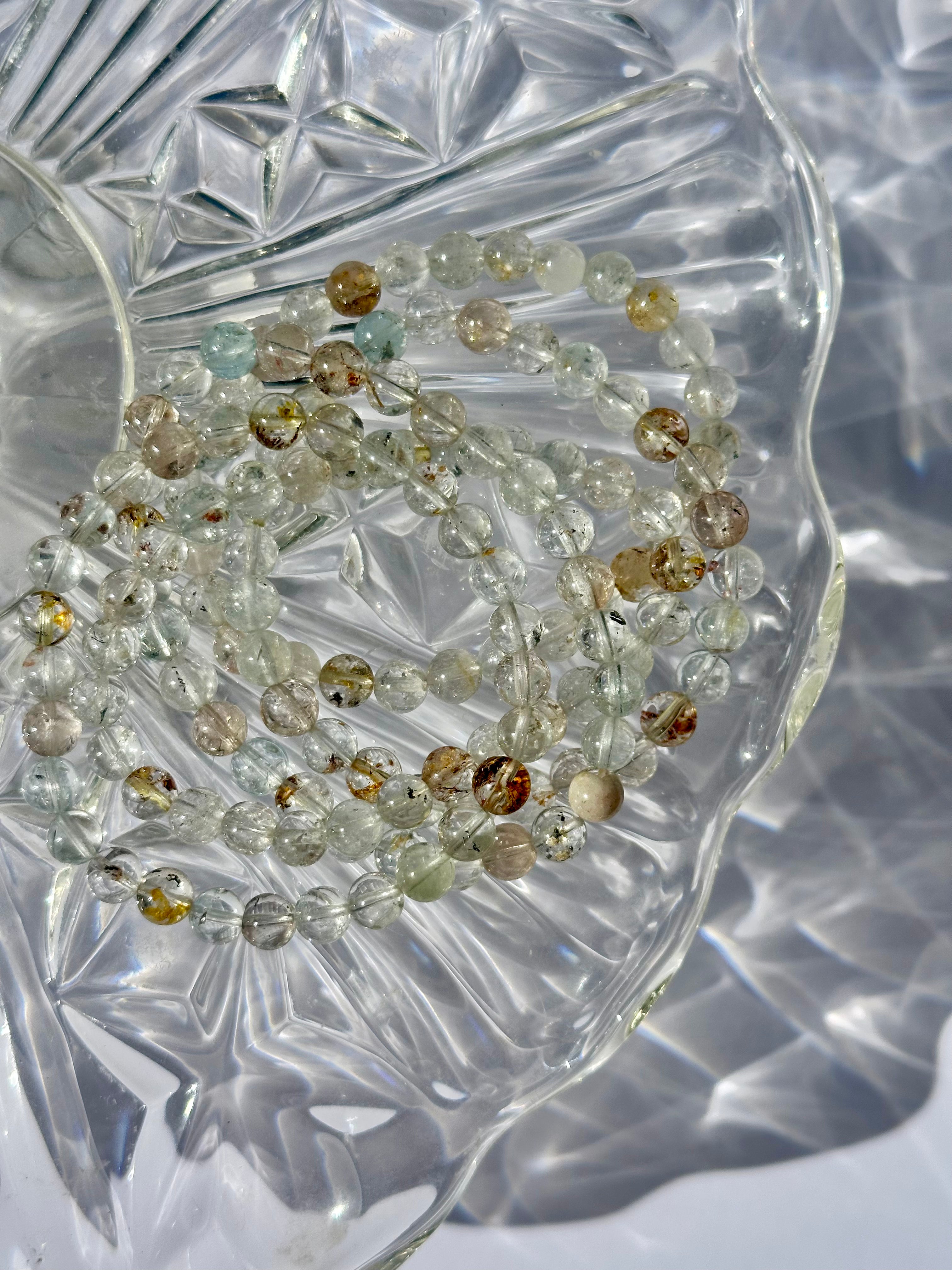 Natural Topaz Beaded Bracelet