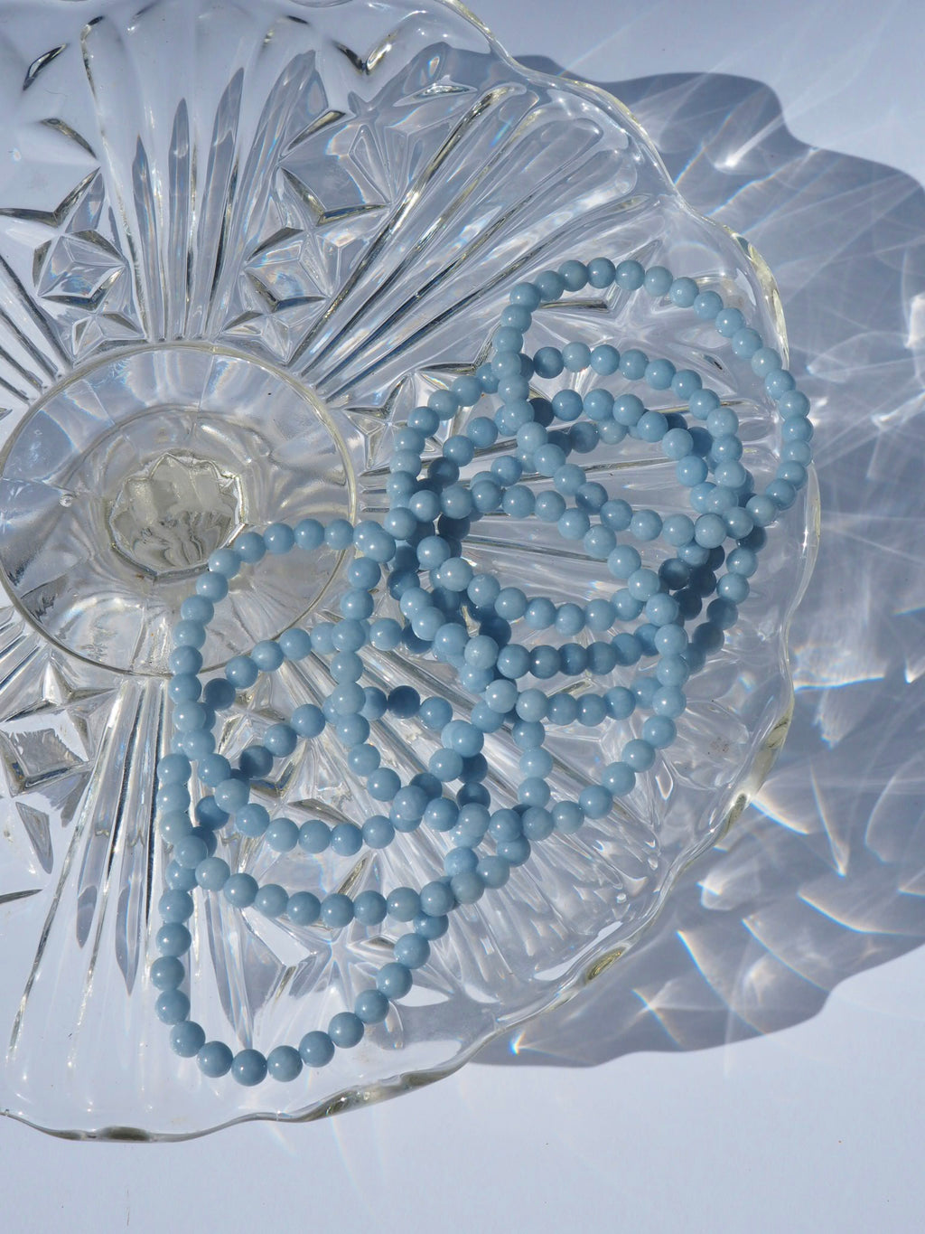 Angelite Beaded Bracelets