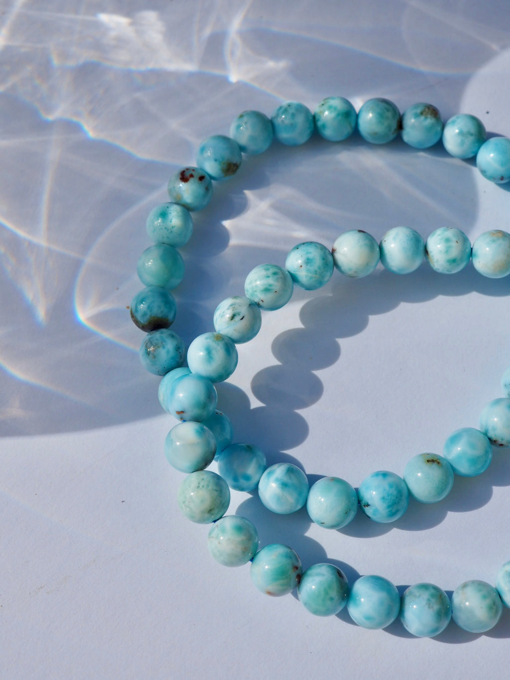 Larimar Beaded Bracelet