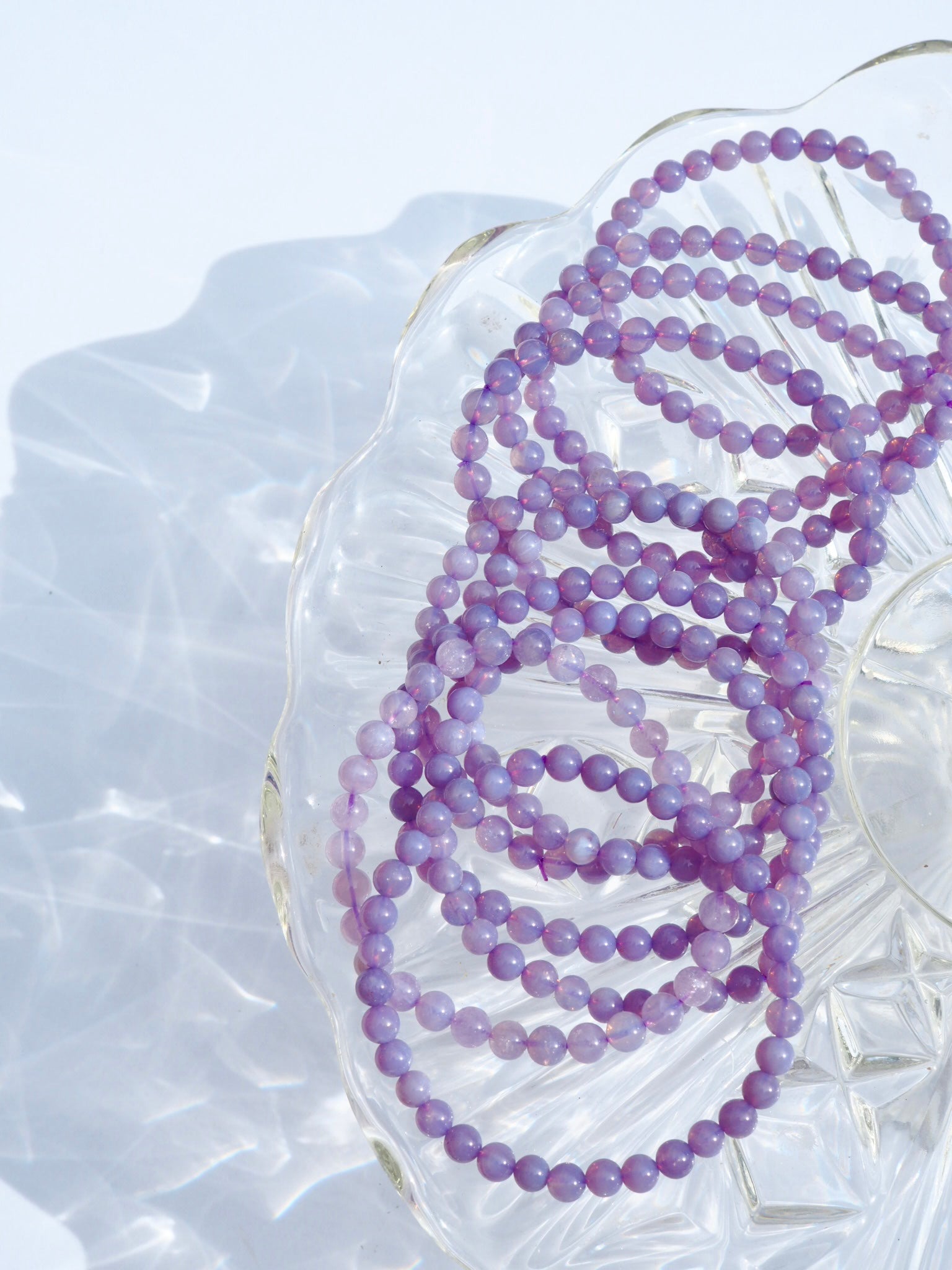Lavender Moon Quartz Bracelet