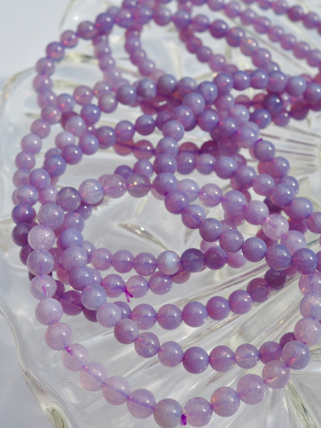 Lavender Moon Quartz Bracelet