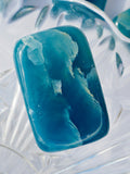 Argentinian Blue Calcite Pillow - I