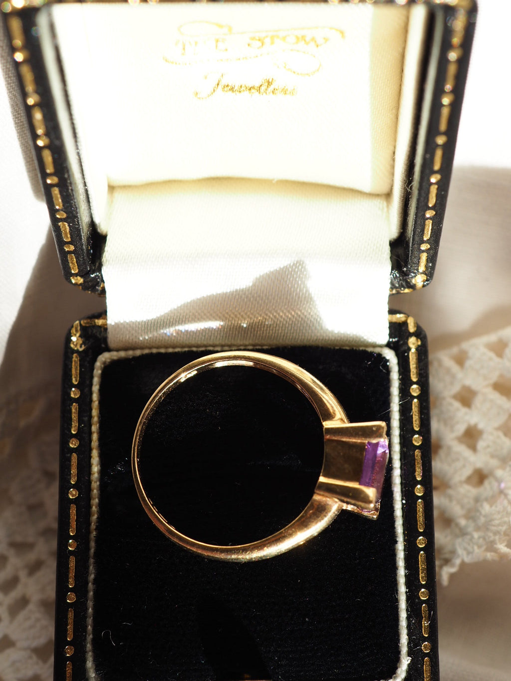 9ct Gold Amethyst Ring