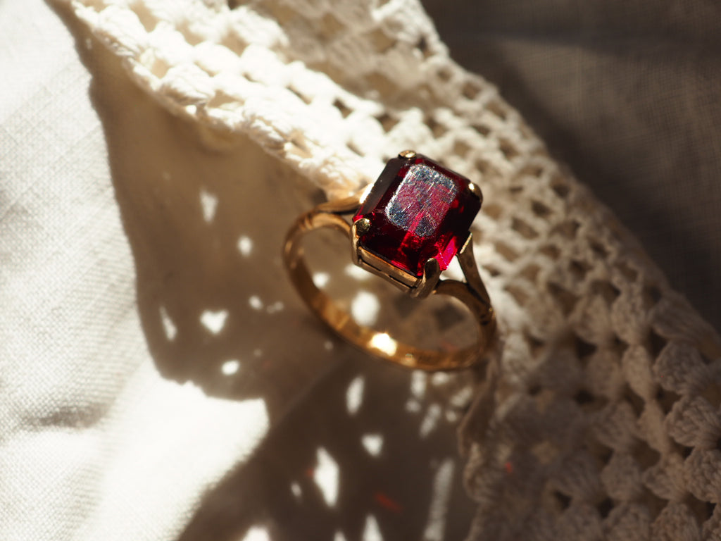 9ct Gold Ruby Ring