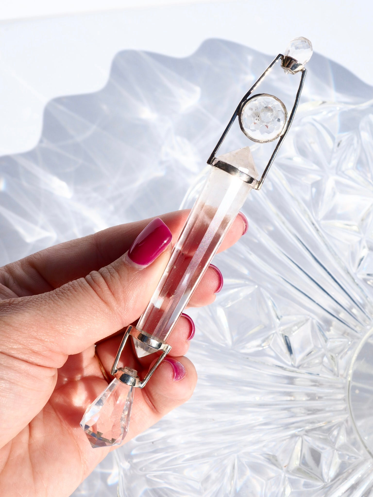 Himalayan Quartz & Silver Wand
