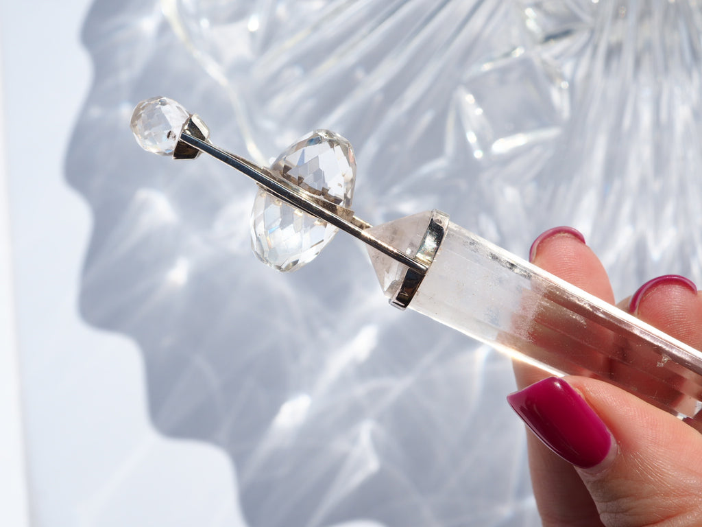 Himalayan Quartz & Silver Wand