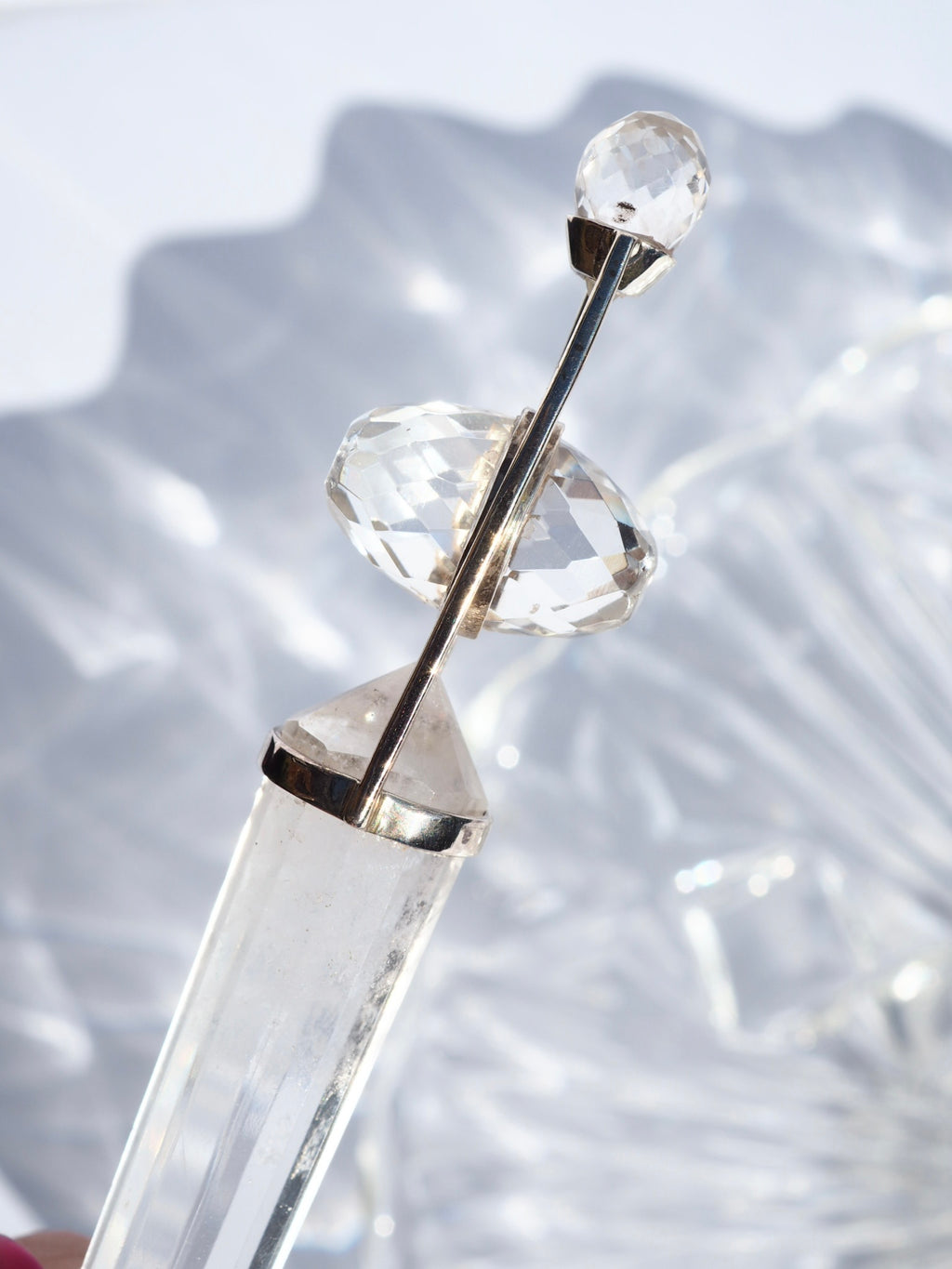 Himalayan Quartz & Silver Wand
