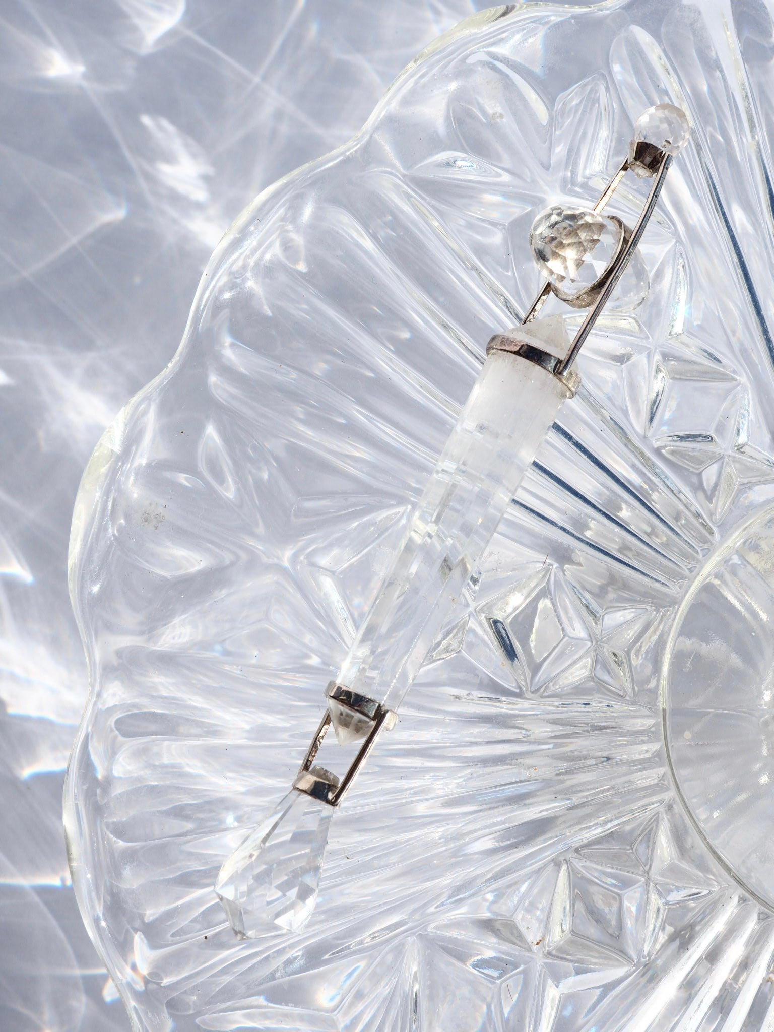 Himalayan Quartz & Silver Wand